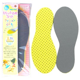 Soft and fluffy fit, cushioned children's insole, gray