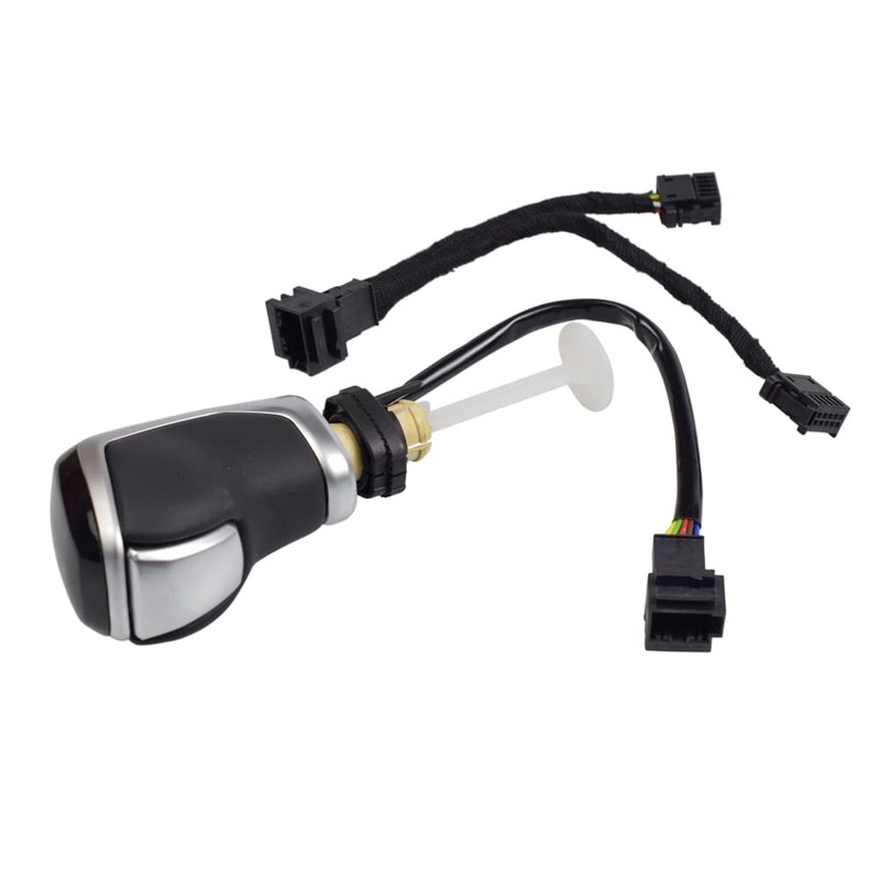 Yoegerery Electronic Shift Handle LED Gear Shift Knob for VW