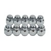 JZGRDN 10PCS M12-1.25 Acorn-19mm Hex, 24mm Wheel Nut 611-076 Compatible