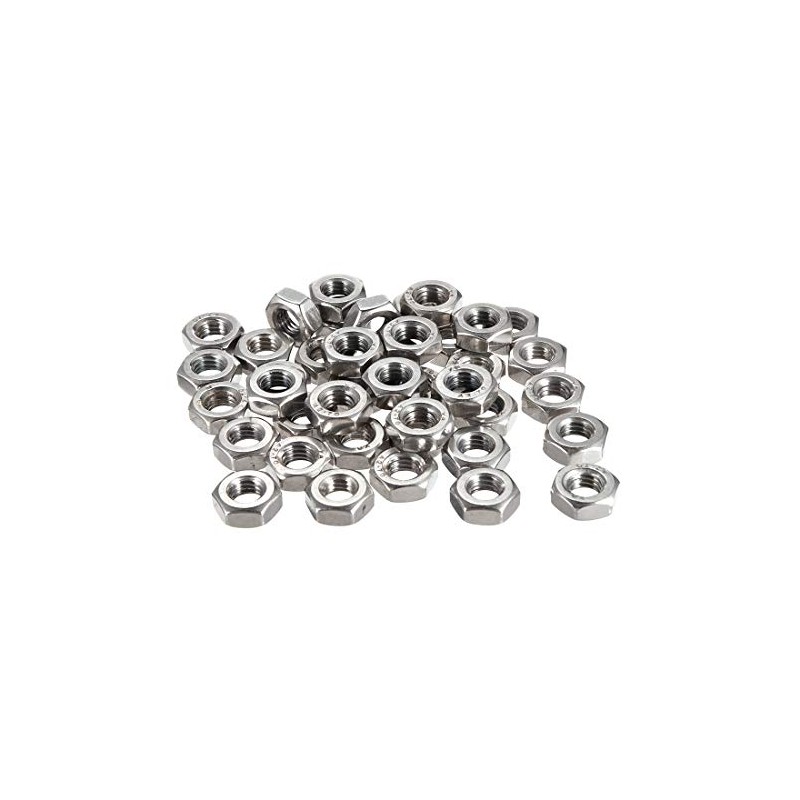sourcing map Hexagon Nuts M2.5 x 0.45 mm with Metric