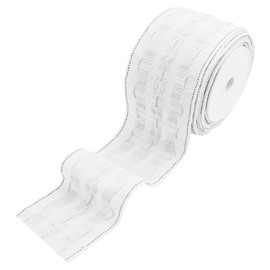 Fadcaer 10 M Curtain Header Tape White Curtain Tape Pencil Pleat Curtain Header Tape Curtain Pleat Tape for Curtains Window Door Room Home Office