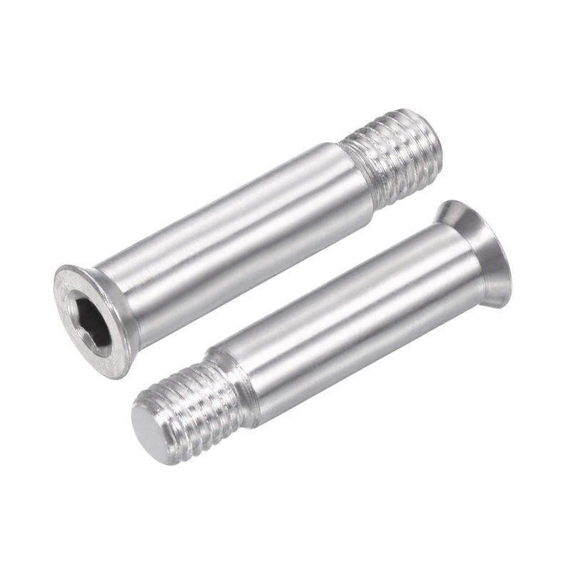 PATIKIL 34mm in Linea ASSE Viti, 8pz Albero Esagonale Incassato