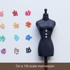 3mm/0.12" Tiny Round Plastic Buttons, Mini Buttons, The Smallest Button,