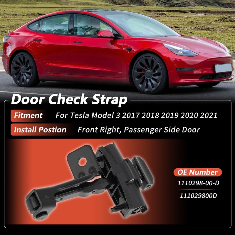 Partuto Front Right Door Check Strap for Telsa Model 3