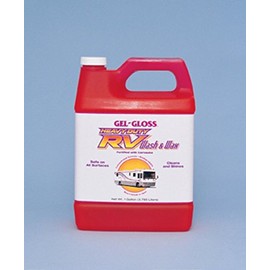 TR Industries WW128 Gel Gloss Heavy Duty RV Wash and Wax - 1 Gallon