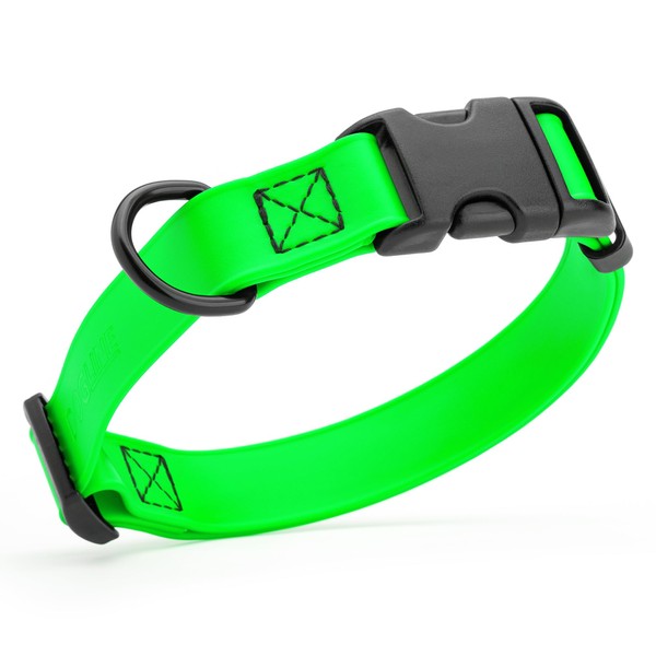 Dogline Biothane Waterproof Dog Collar with Quick Release Buckle Strong