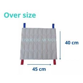 FISIOCEJG Paquete De 2 Compresas Doble Estándar Húmedo Caliente