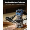 AVID POWER 6.5 Amp 1.25 HP Compact Router Tools for