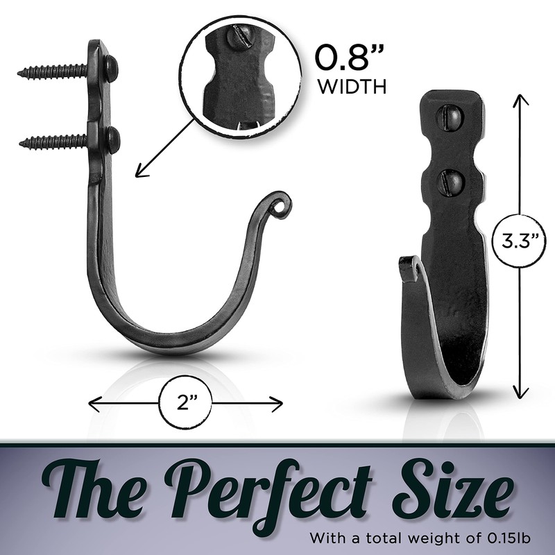 Stur-De Decorative Hooks for Wall - Wall Hooks for Hanging