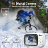 4K Digitalkamera 64MP 18x Digitalzoom 2,8 Zoll großer Bildschirm inklusive