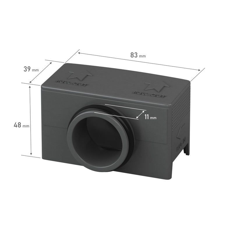 VILSTEIN Siphon with Odour Stop for Many Shower Channels with
