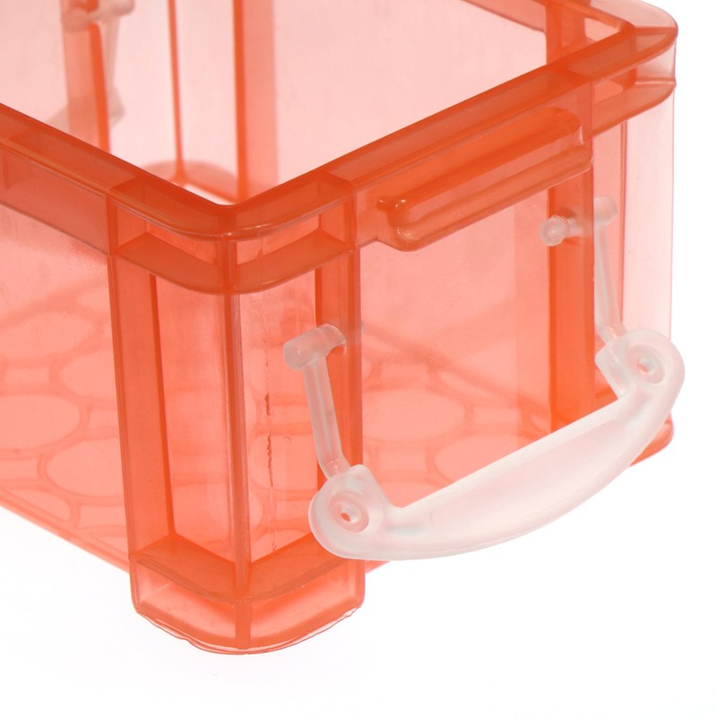 6PCS Plastic Storage Boxes Small, Small Storage Mini Boxes With