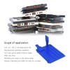Tape Splicing Set, Blue Splicing Block with 2 Leader Tapes