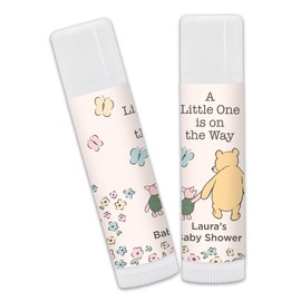 Classic Winnie the Pooh Baby Shower Favor, Lip Balm Favors, Baby Shower Favors (Set of 24)