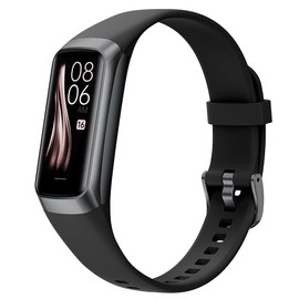 C60 Smart Activity Tracker,1.1' Amoled Ultra-Thin Fitness Band with Sleep Monitor,25+ Sport Modes with Step Count and Calorie for Women Men and IP67 Waterproof for Andorid iOS,Black