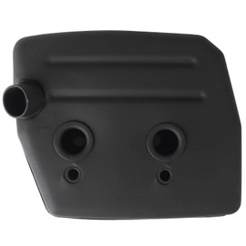 GRARRO Chainsaw Exhaust Muffler with Support Gasket Plate for 61 66 162 266 268 272 Chainsaws 503476901 503406402