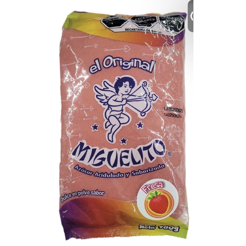 MIGUELITO 2 Pack DULCE EN POLVO "MIGUELITO" SABOR Fresa 1Kg