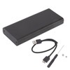 MSATA to USB3.0 Enclosure Adapter Case,6Gbps Black MSATA SSD Adapter