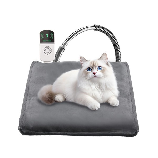 Pet Heating Pad , 35℃-50℃ Adjustable Temperature Kitten Dog Heat