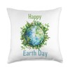 Funny Earth Day Quote Earth Cool Happy Earth Day Throw
