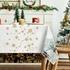 Horaldaily - Mantel de Navidad de 60 x 60 pulgadas,