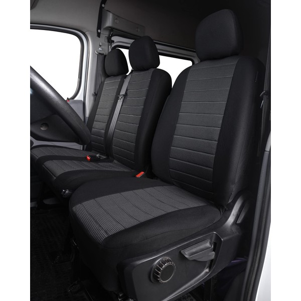 TOYOUN Cloth Van Seat Covers Universal Fit Most Vans Trucks