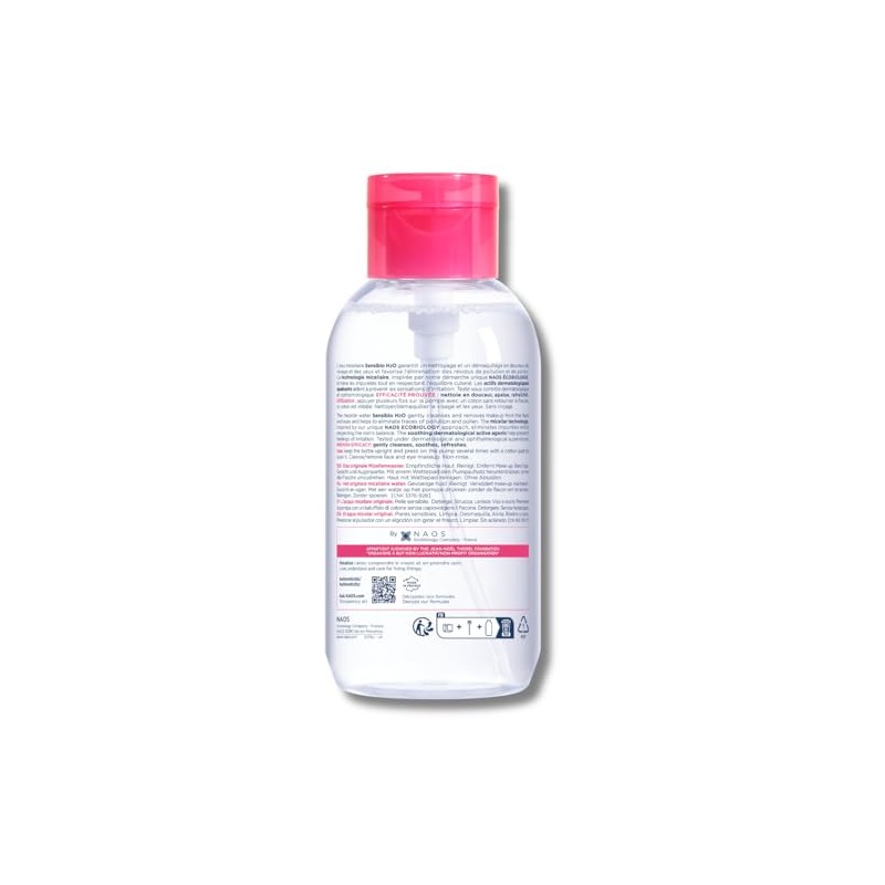 Bioderma Sensibio H2O Agua Micelar 500ml Micellar Solution with Reverse