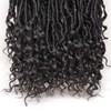 Leeven 24 Inch Goddess New Faux Locs Crochet Hair 6