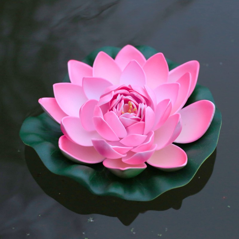 Skylantern Original 1030 Floating Lotus Flower Natural/Pink