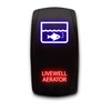 LIVEWELL Aerator Laser Etched 5-Pin Single Pole Single Throw Vertical