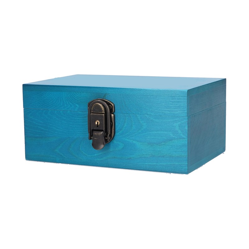 Wooden Storage Box Retro Decorative Jewelry Box Desktop Sundries Organizer