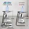 Bblife XL Adjustable Folding TV Tray Table, Larger TV Dinner