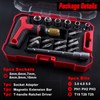 LEONTOOL T-Handle Ratchet Wrench Screwdriver Set of 18 T-Handle Ratchet