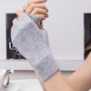Cashmere Fingerless Gloves, Winter Warm Gloves Grey Fingerless Gloves Women