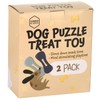 Evergreen Pet Supplies [2 Pack Dog Treat Puzzle Enrichment Toy