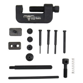 Pit Posse PP309 Chain Breaker and Riveting Tool - 16-Piece Motorcycle Chain Cutter Tool Kit - User-Friendly & Practical - Premium Quality Sturdy Design - Includes Carrying Case