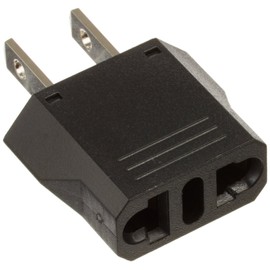 Ckitze US-2PC European to American Outlet Plug Adapter (2PCS)