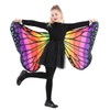 Seasons Kids Butterfly Cape Wings, One Size,Rainbow, W10351