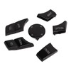 6pcs Multimedia Control Button Multifunction Piano Black Plug and Play