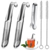 2 Pack Tea Infuser, Fine Mesh Tea Infuser for Loose
