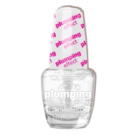 L.A. COLORS Plumping Gel-Like Top Coat, Clear CNL560