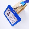 Sormasha Porta Gafete Plástico Horizontal Alta Calidad, Acollador Clip-Anillo y