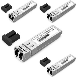 OPSTRAN 10GBASE-SR SFP+ Optical Transceiver Module Compatible with Palo Alto PAN-SFP-Plus-SR 10Gbps 850nm 300m DDM Duplex LC MMF 4 Pack