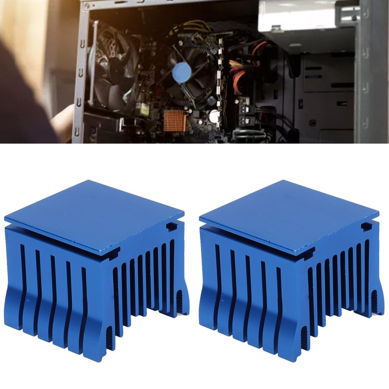 2Pcs Aluminium Heatsink Cooler 3D Printer Motherboard South North Bridge