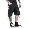 Black Premium by EMP Men's Black Shorts with Large Pockets,