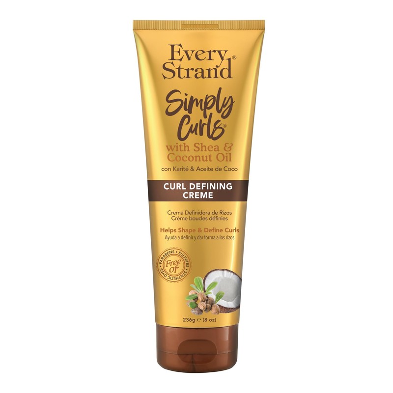 Every Strand Curling Creme Simply Curls Coconut Oil & Shea