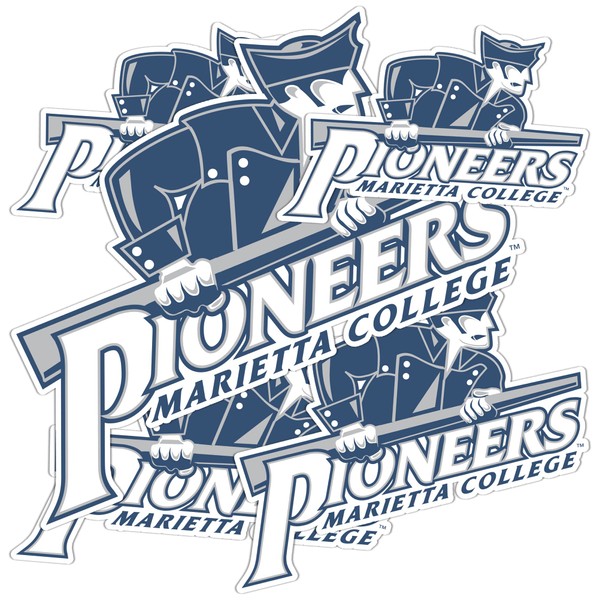 Desert Cactus Marietta College Stickers Pioneers Vinyl Decals Laptop Water