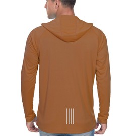 Sun Protection Clothing Men Shirts - UPF 50+ Sun Protection Hoodies UV Shirt 3XL Coyote Tan