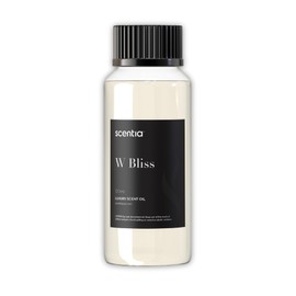 Scentia W Bliss Hotel Diffuser Oil - 120 mL 4.06 fl oz - Aromatherapy Fragrance Inspired by 5-Star Hotels - Thanksgiving & Holiday Gift | Notes of Bergamot, Lemongrass, Jasmine