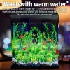 Ameliade Artificial Green Plastic Plants 26 PCS for Fish Tank